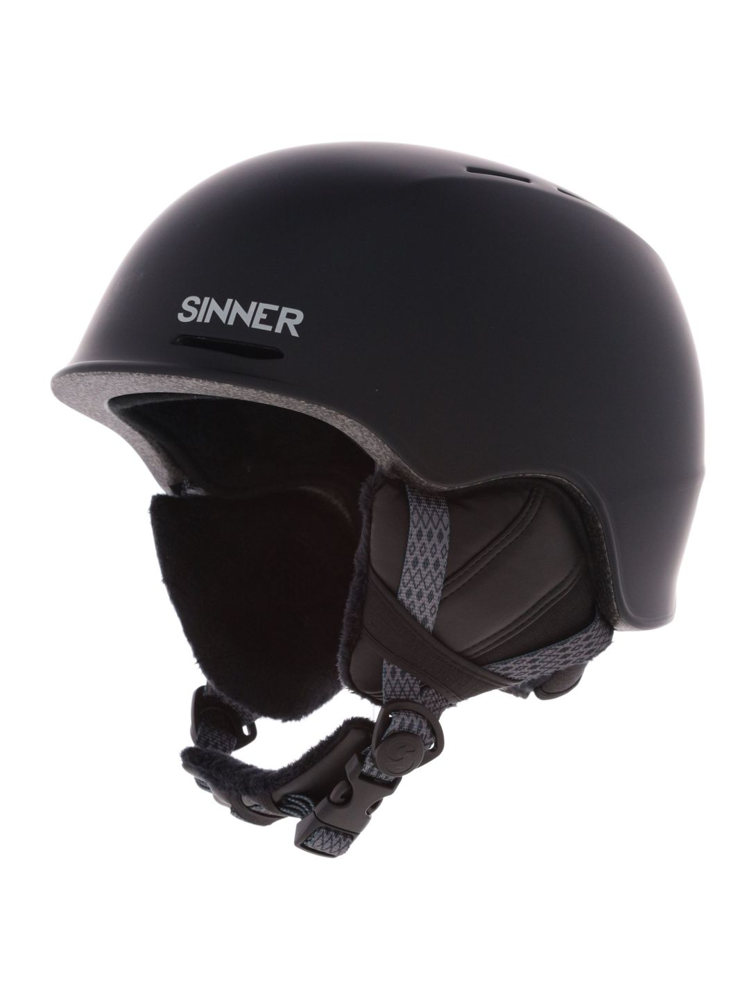 Sinner, Fortune casco unisex Matt Black nero 