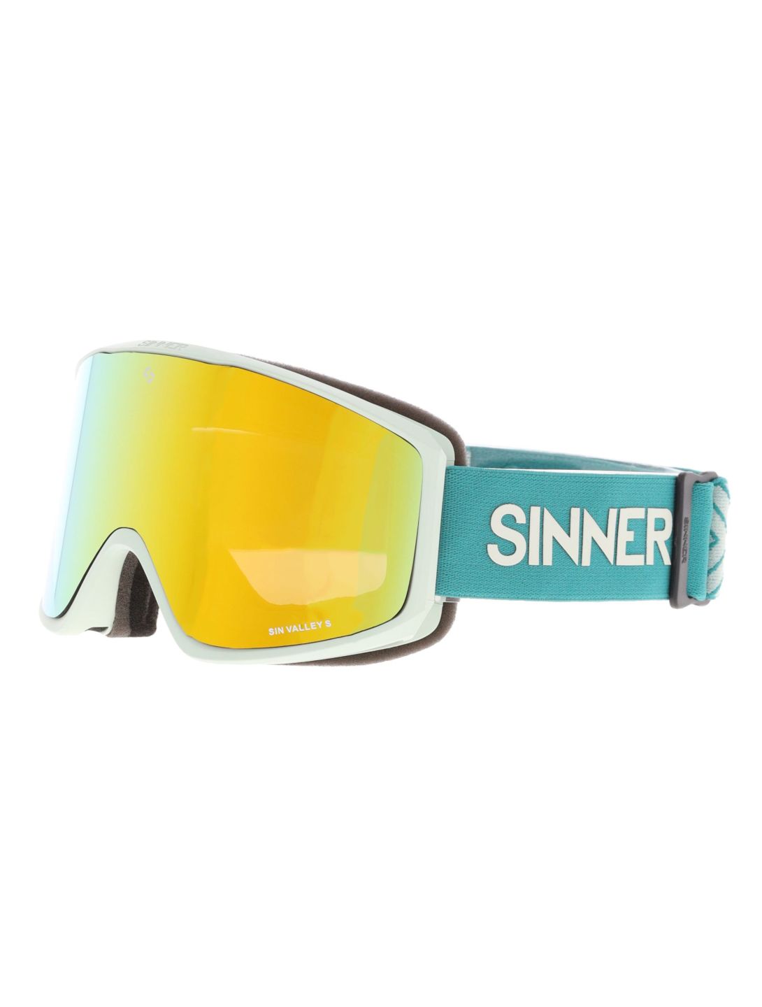 Sinner, Sin Valley S mascherina da sci unisex Matt Light Mint verde 