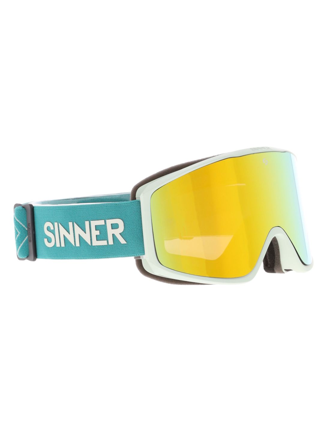 Sinner, Sin Valley S mascherina da sci unisex Matt Light Mint verde 