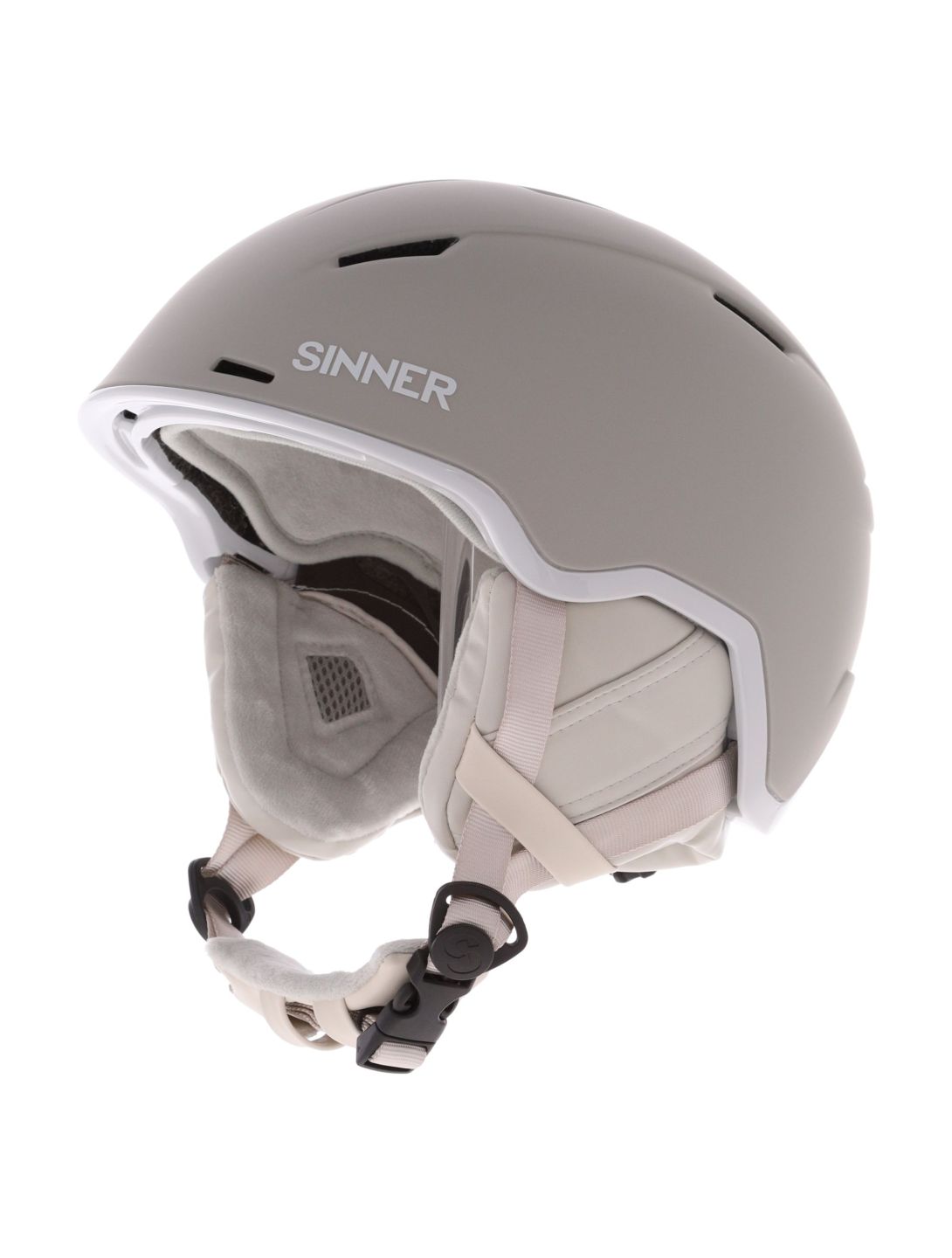 Sinner, Snowmass casco unisex Matt Light Grey grigio 