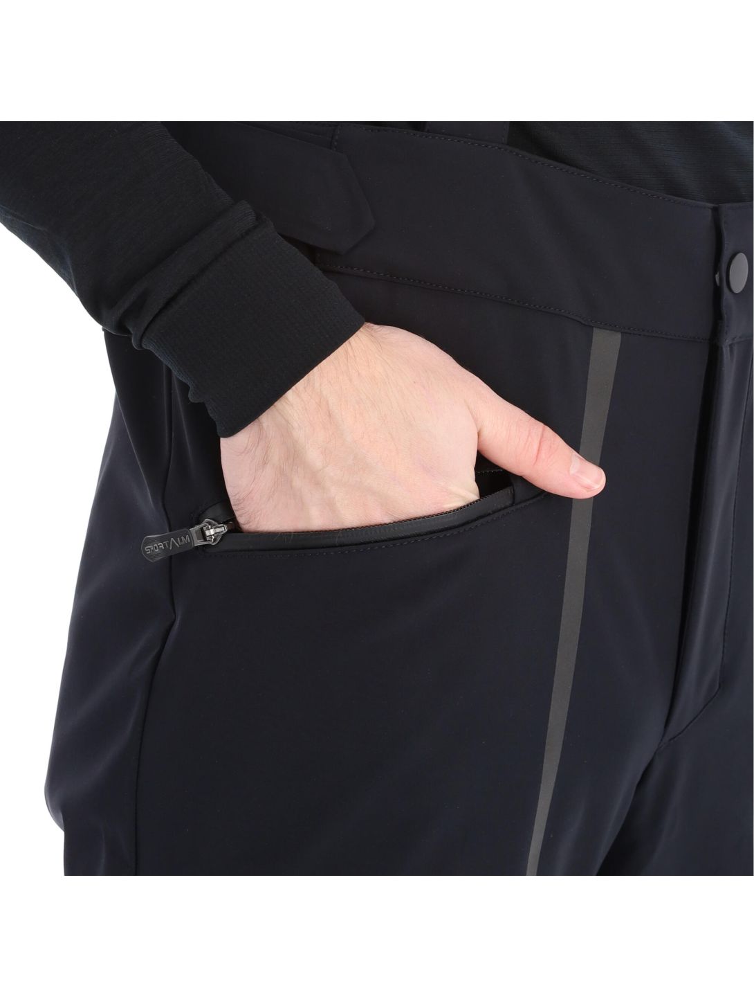 Sportalm, 943204440 pantaloni da sci softshell uomo nero