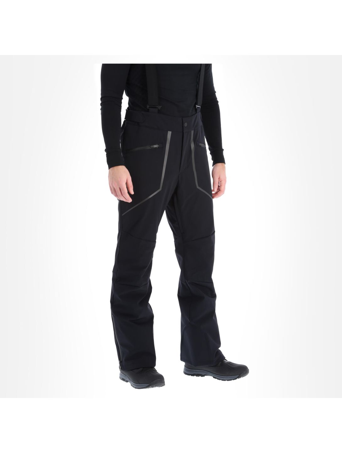 Sportalm, 943204440 pantaloni da sci softshell uomo nero