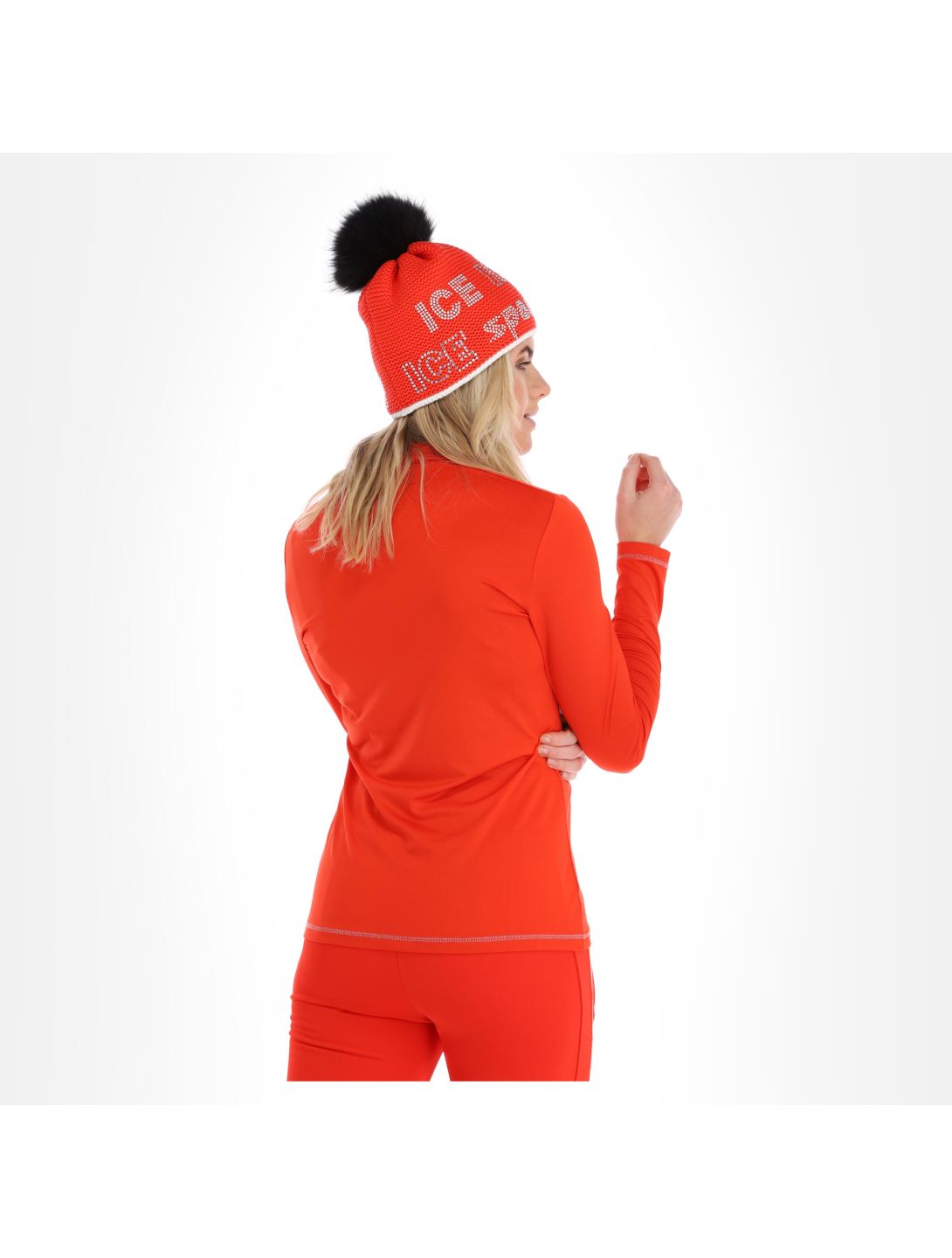 Sportalm Kitzbühel, 9823004758 maglione donna carmine rosso 