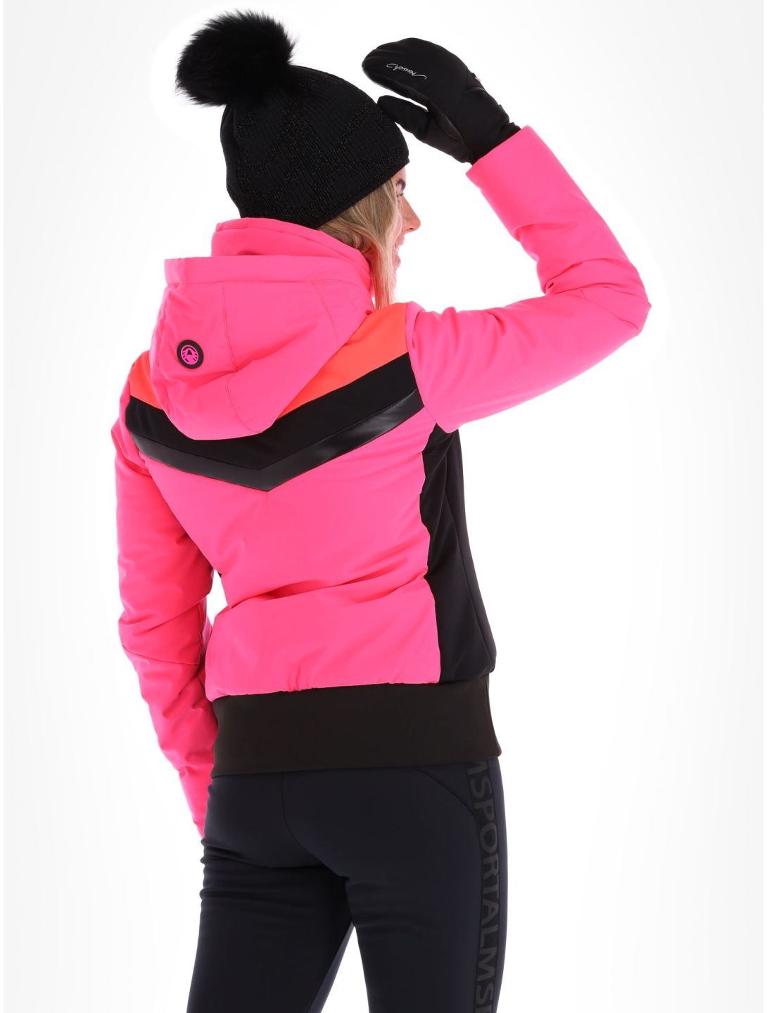 Sportalm Kitzbühel, Anniston m.Kap.o.P. giacca sci donna Pink Glow rosa 