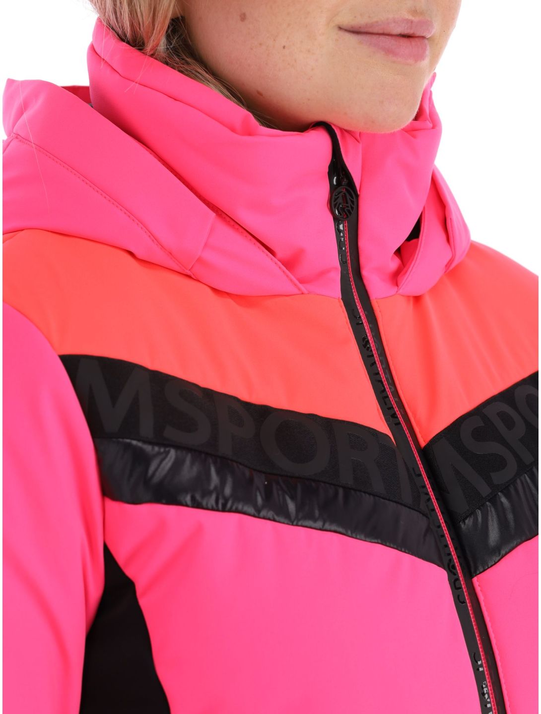 Sportalm Kitzbühel, Anniston m.Kap.o.P. giacca sci donna Pink Glow rosa 