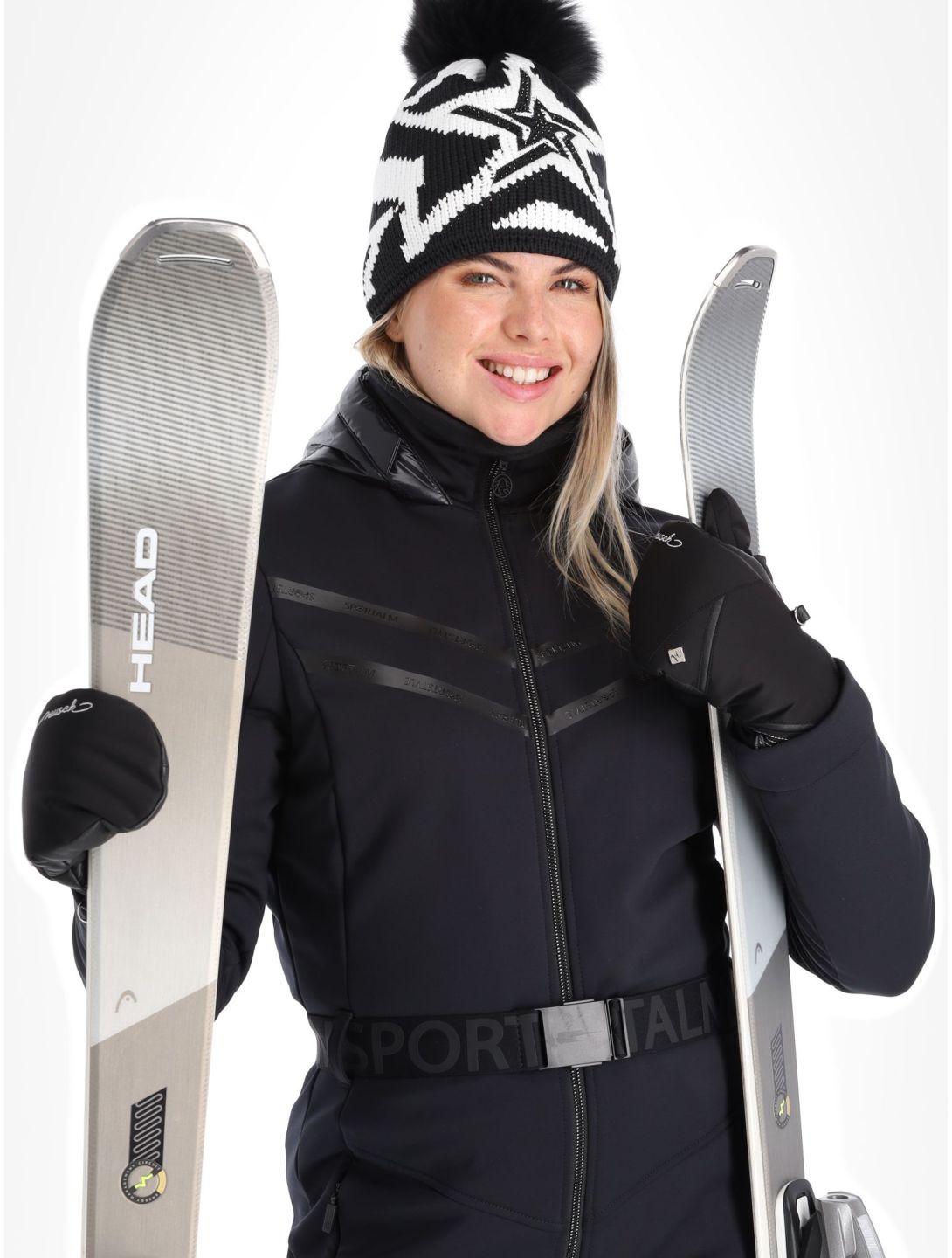 Sportalm Kitzbühel, Arkansas m.Kap.o.P. completo sci donna Black nero 