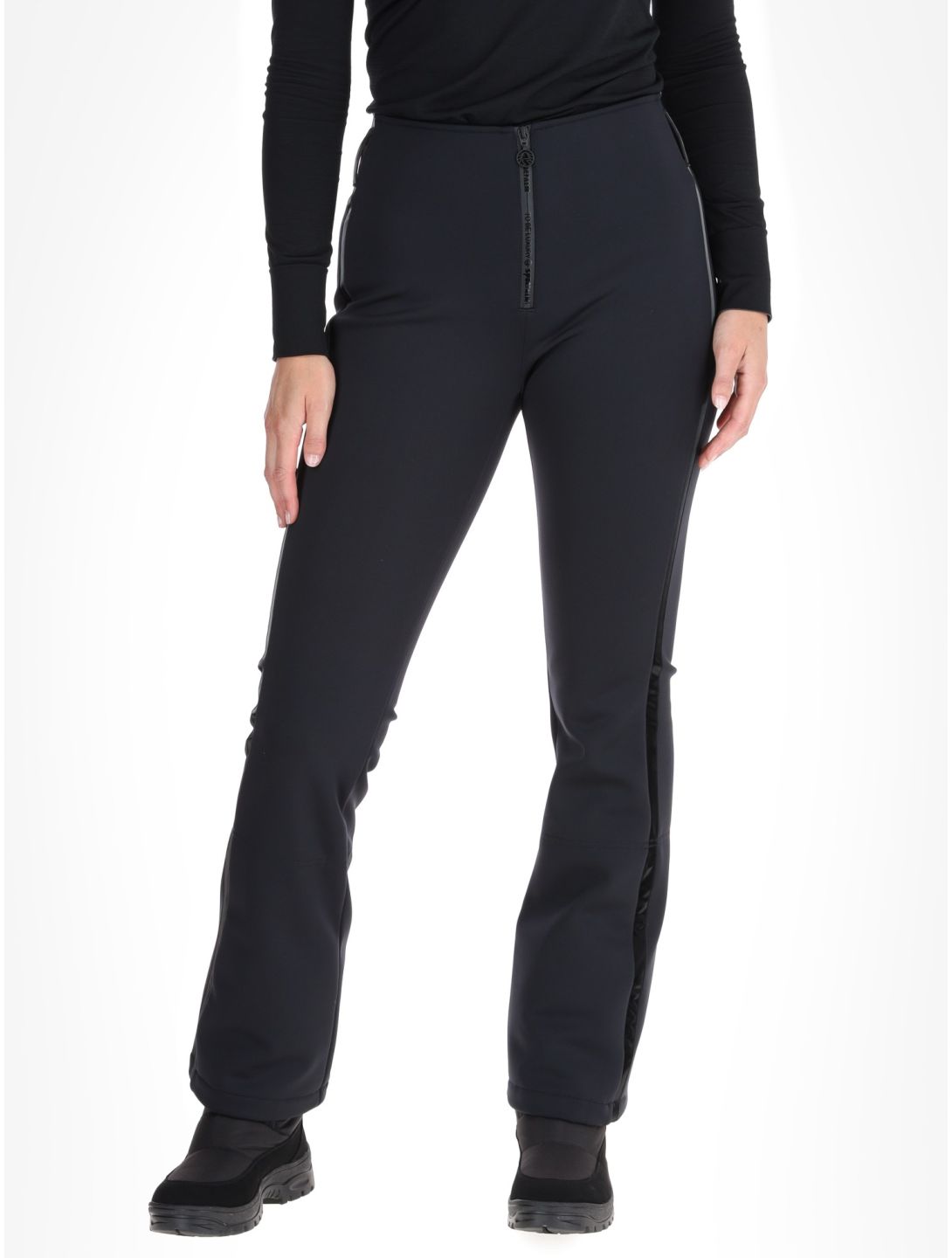 Sportalm Kitzbühel, Danica ST pantaloni da sci softshell donna Black nero 