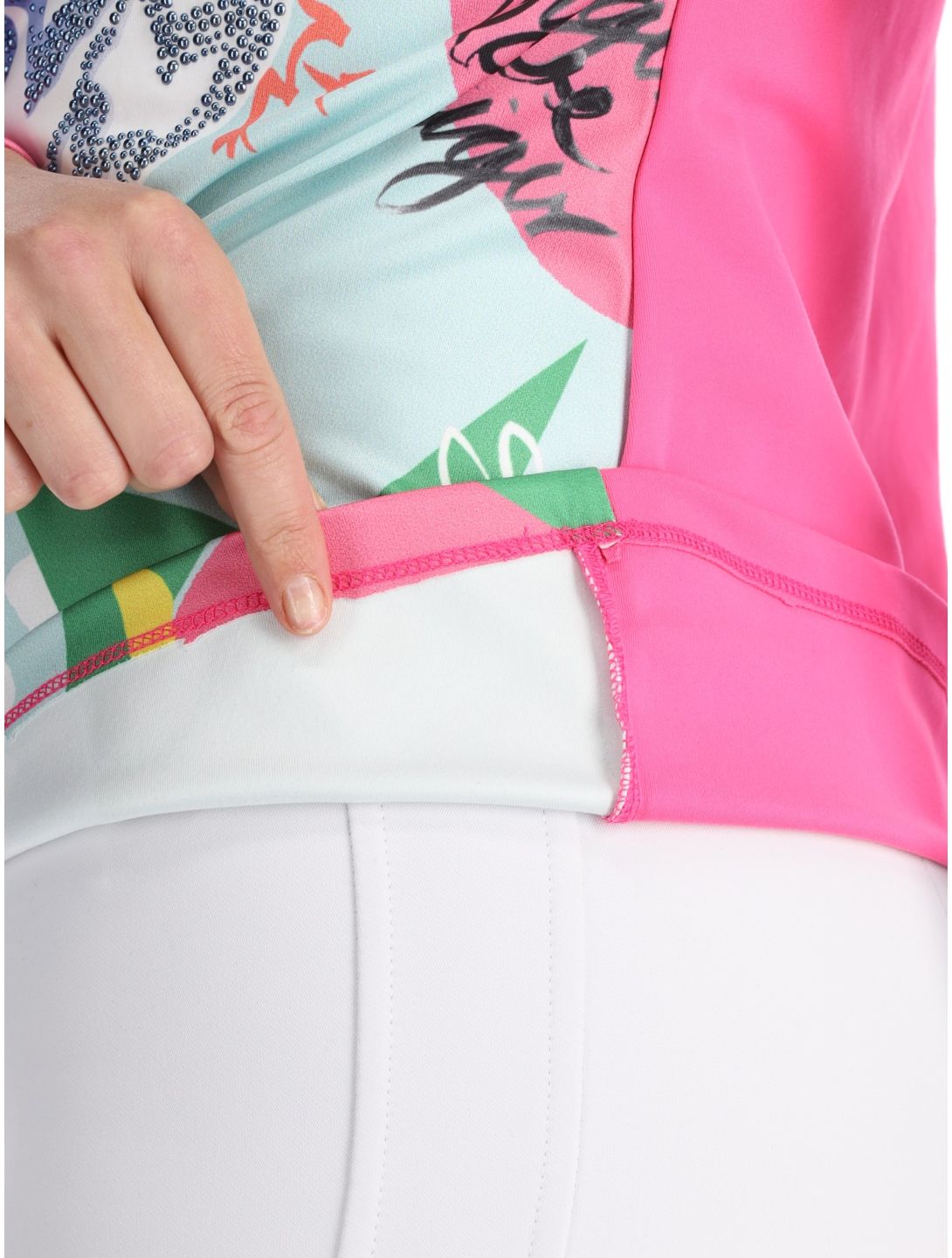 Sportalm Kitzbühel, Dubai maglione donna Neon Pink multicolorato, rosa 