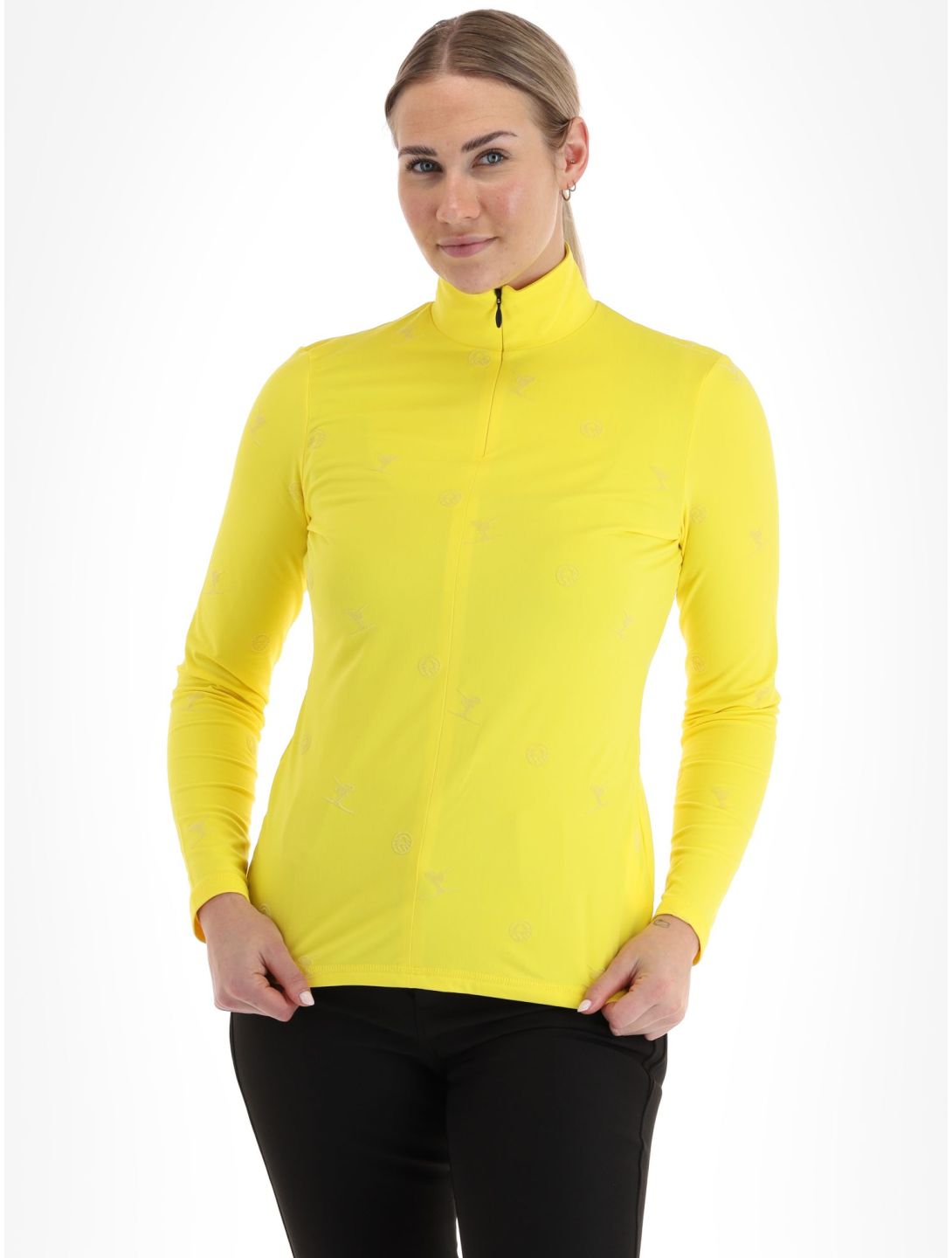 Sportalm Kitzbühel, Helsinki maglione donna Blazing Yellow giallo 