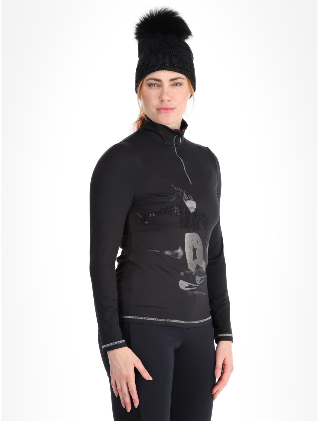 Sportalm Kitzbühel, Holy maglione donna Black nero 