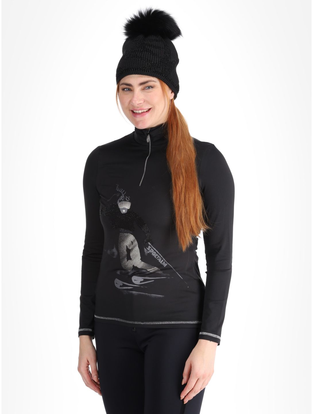 Sportalm Kitzbühel, Holy maglione donna Black nero 