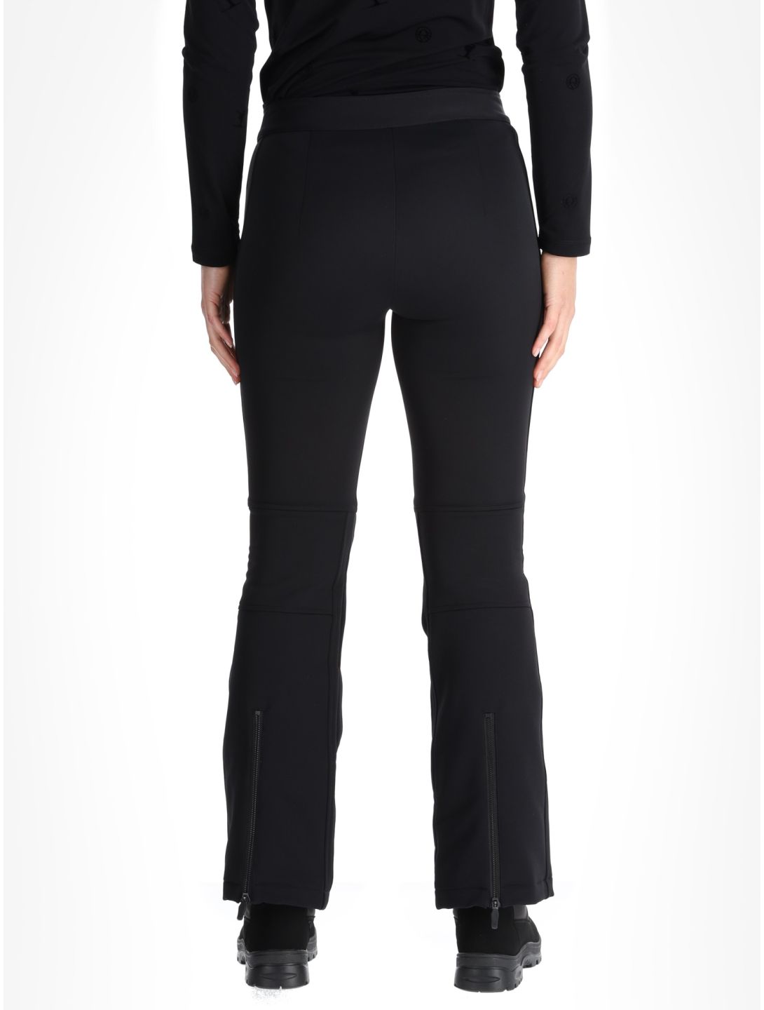 Sportalm Kitzbühel, Snowy pantaloni da sci softshell donna Black nero 