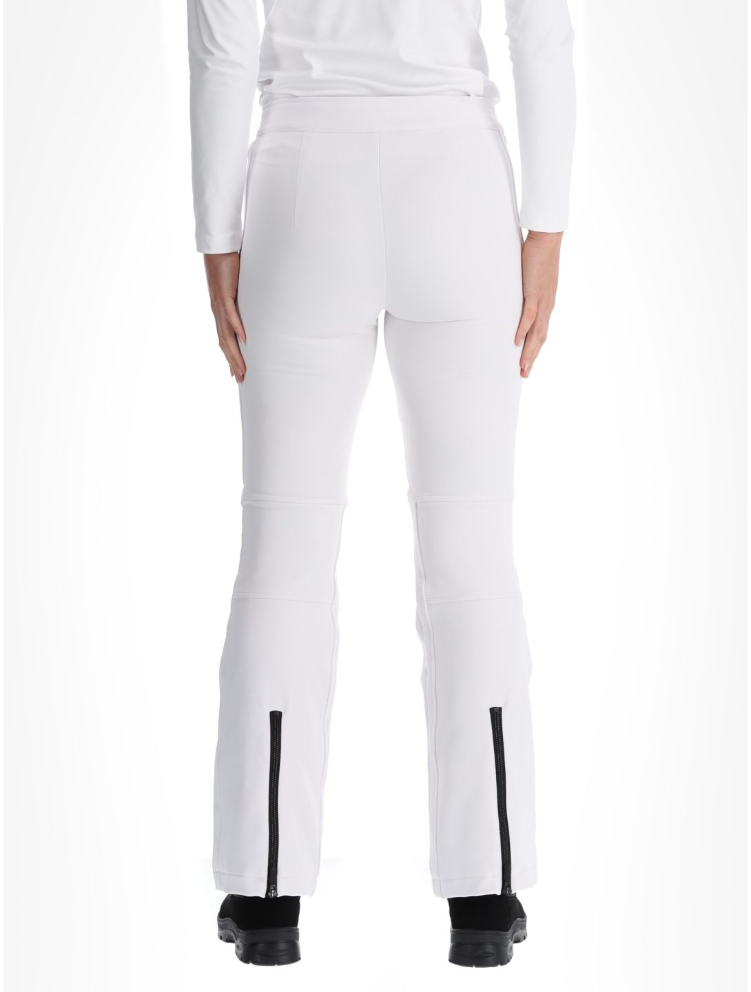 Sportalm Kitzbühel, Snowy pantaloni da sci softshell donna Weiss bianco 