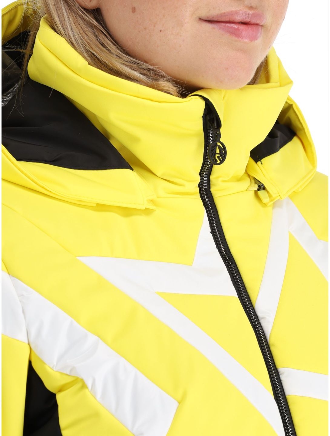 Sportalm Kitzbühel, Subway m.Kap.o.P. giacca sci donna Blazing Yellow giallo 