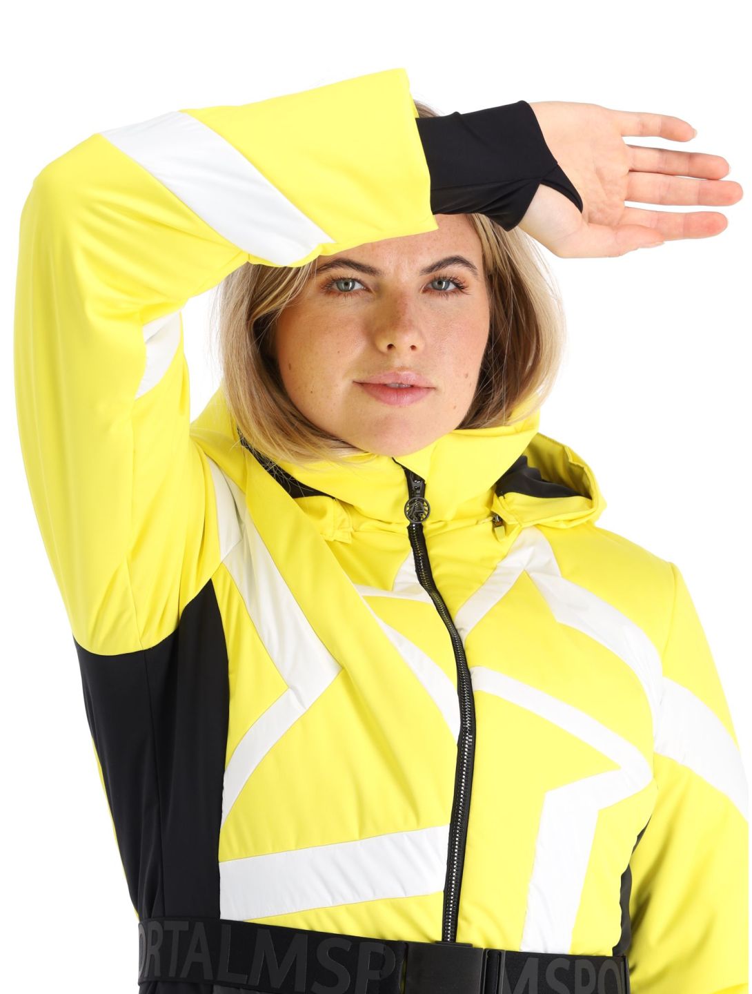 Sportalm Kitzbühel, Subway m.Kap.o.P. giacca sci donna Blazing Yellow giallo 