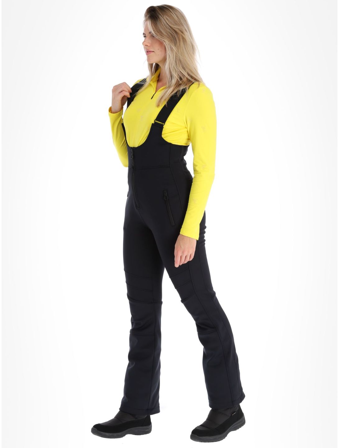 Sportalm Kitzbühel, Venus pantaloni da sci softshell donna Black nero 