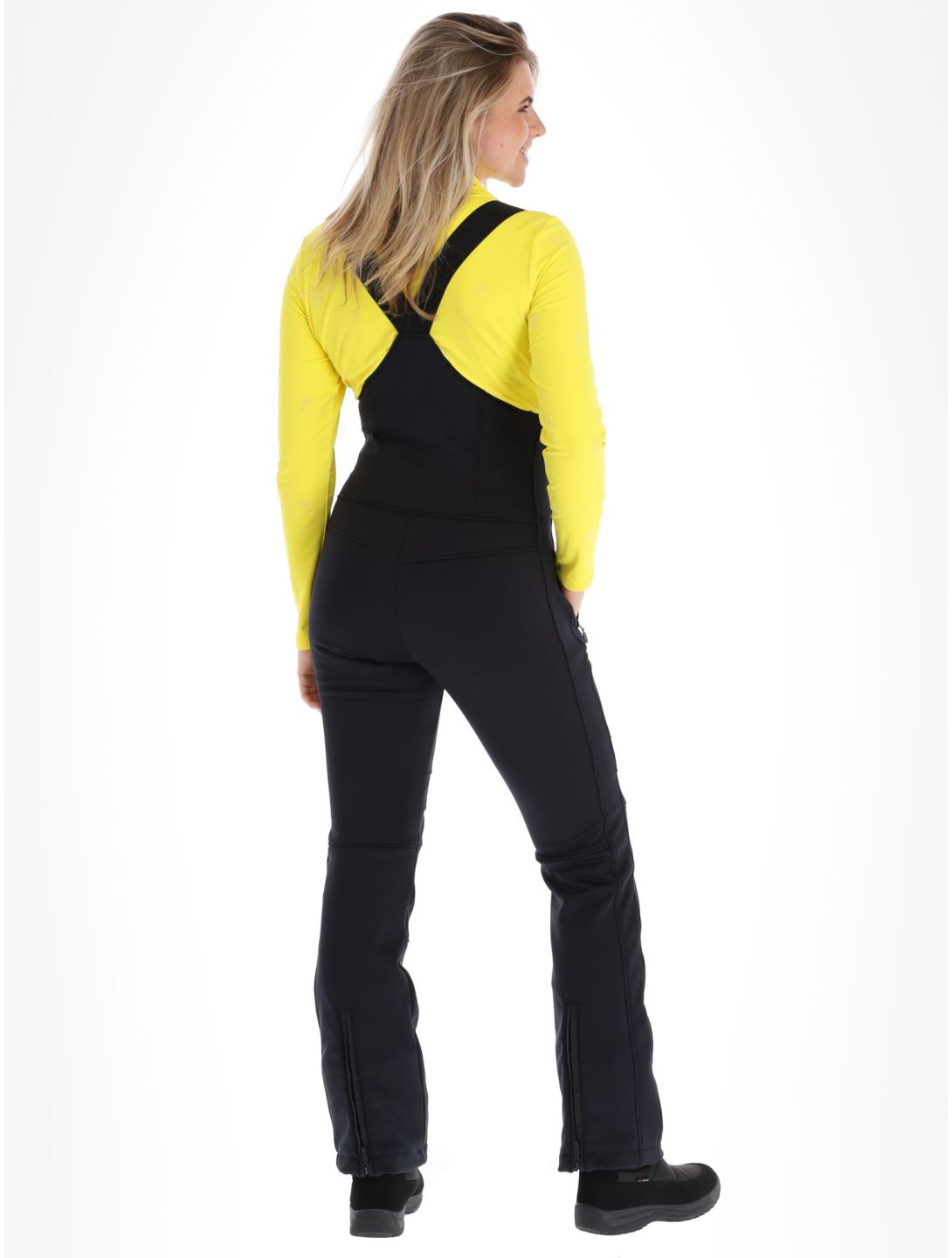 Sportalm Kitzbühel, Venus pantaloni da sci softshell donna Black nero 