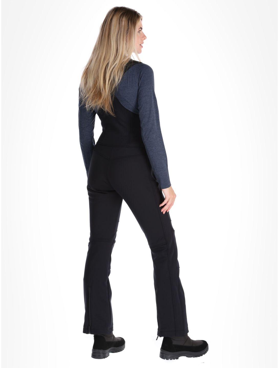 Sportalm Kitzbühel, Venus pantaloni da sci softshell donna Black nero 