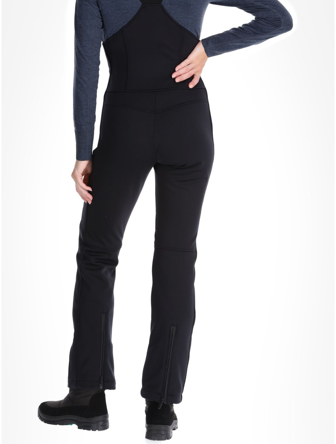 Sportalm Kitzbühel, Venus pantaloni da sci softshell donna Black nero 