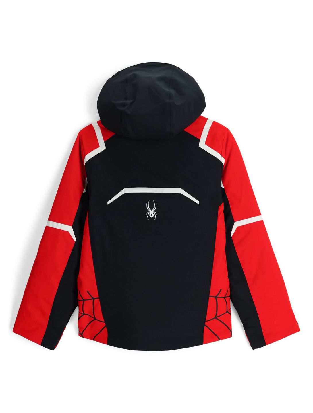 Spyder, Challenger giacca sci bambino Black nero, rosso 