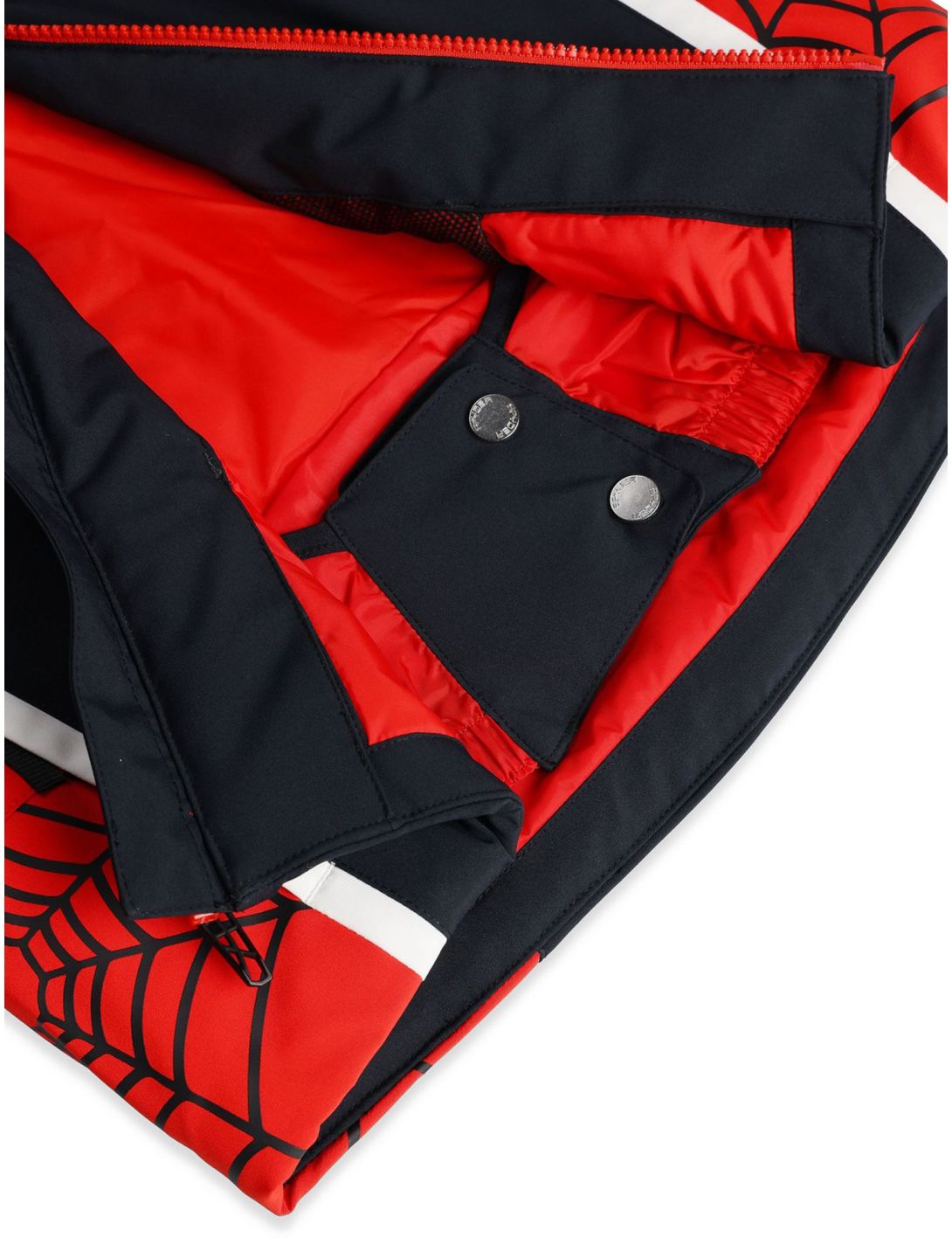 Spyder, Challenger giacca sci bambino Black nero, rosso 