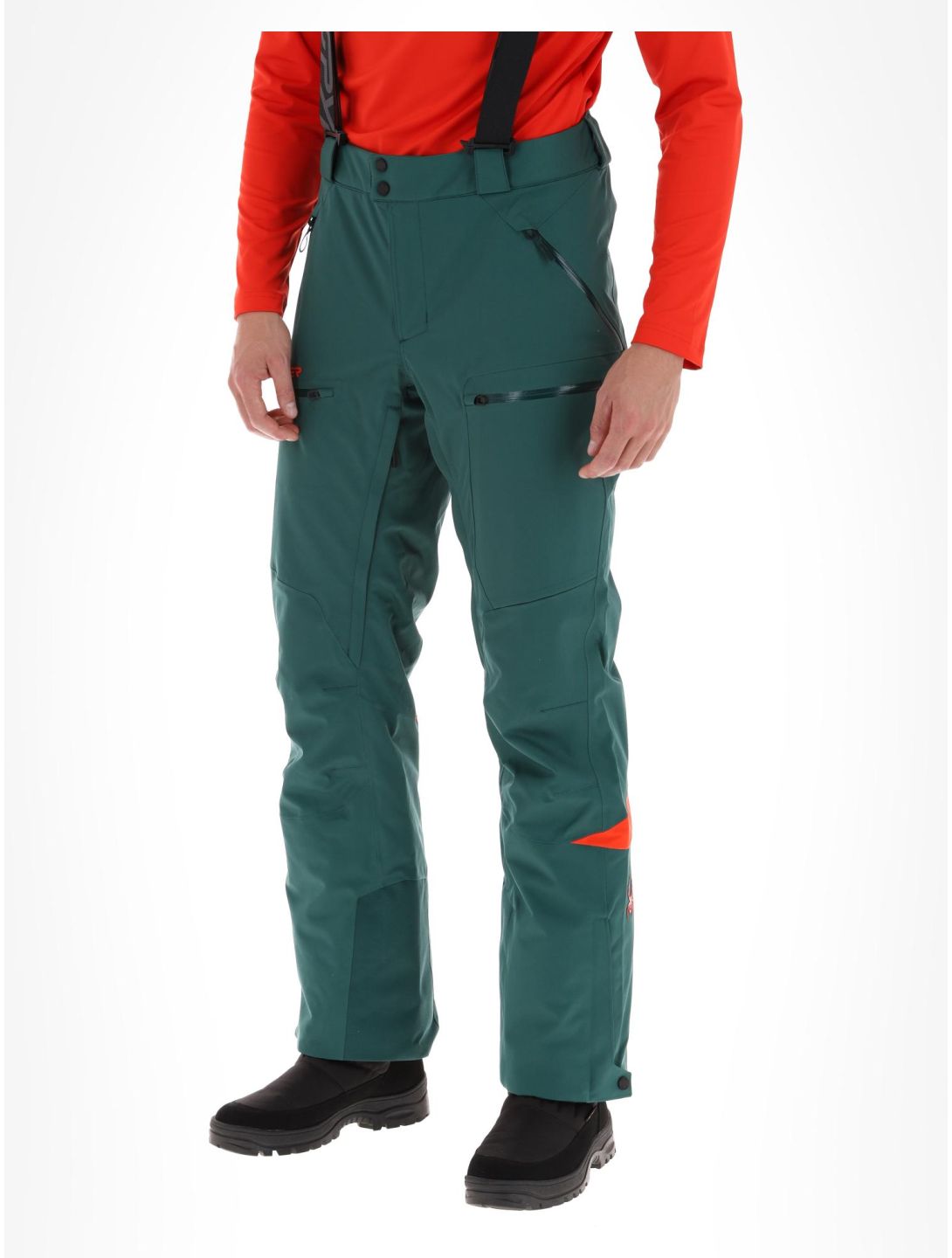 Spyder, Propulsion pantaloni da sci uomo Cypress Green verde 