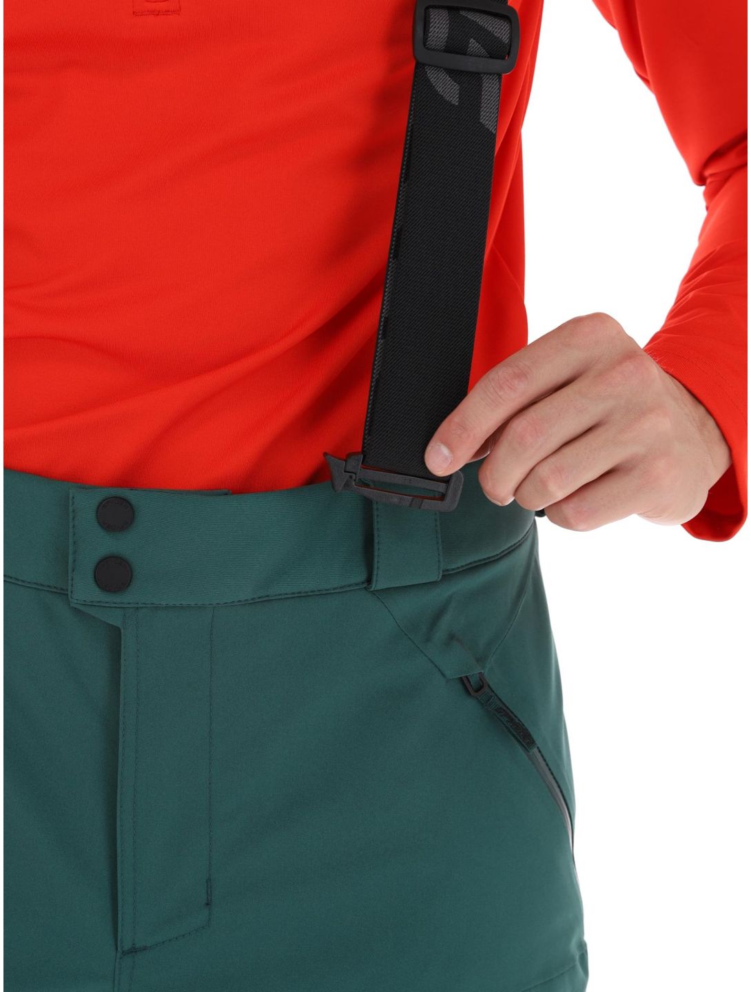 Spyder, Propulsion pantaloni da sci uomo Cypress Green verde 