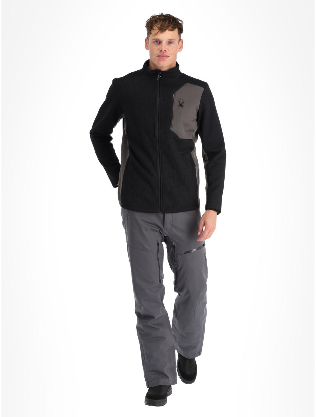 Spyder, Bandit gilet uomo Black nero 