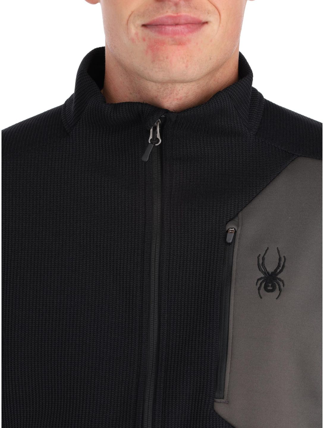 Spyder, Bandit gilet uomo Black nero 