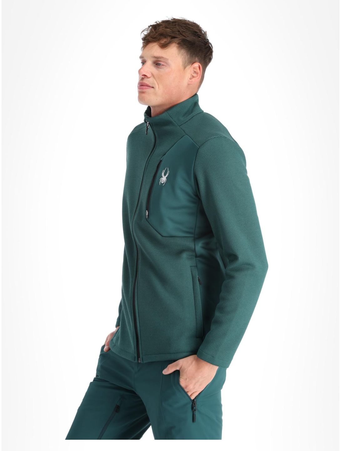 Spyder, Bandit gilet uomo Cypress Green verde 