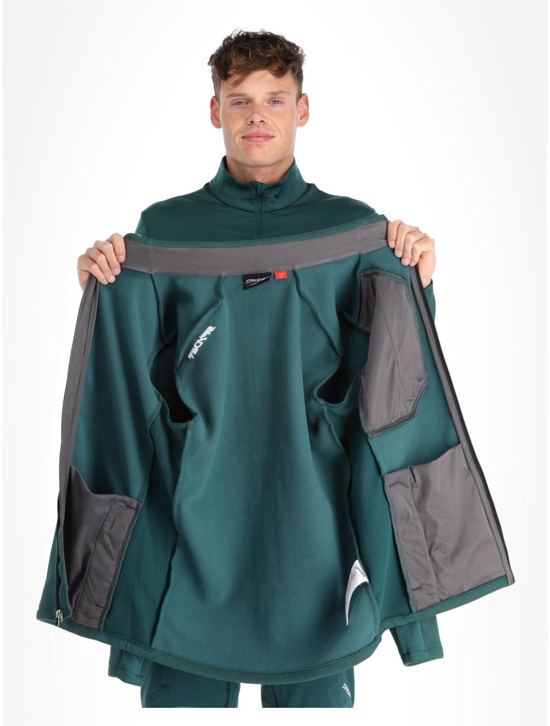 Spyder, Bandit gilet uomo Cypress Green verde 