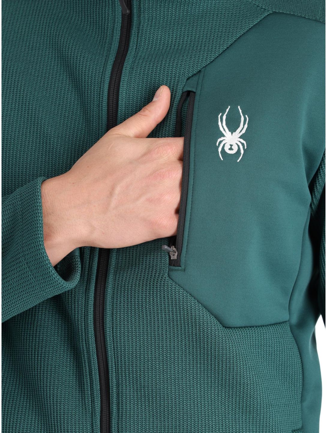 Spyder, Bandit gilet uomo Cypress Green verde 