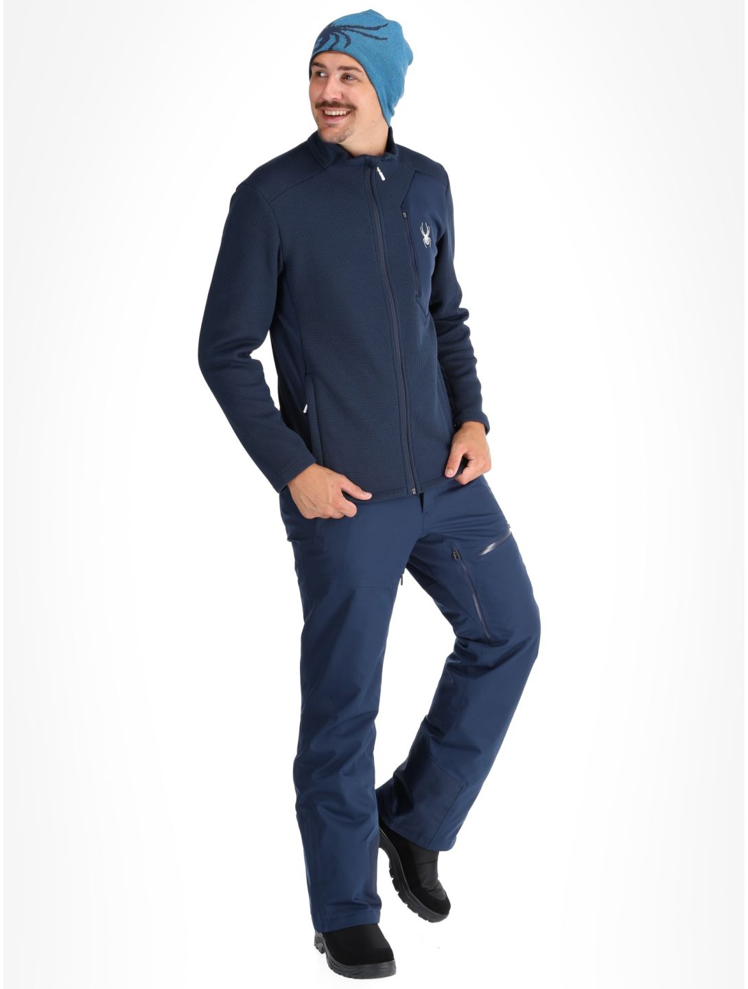 Spyder, Bandit gilet uomo True Navy blu 