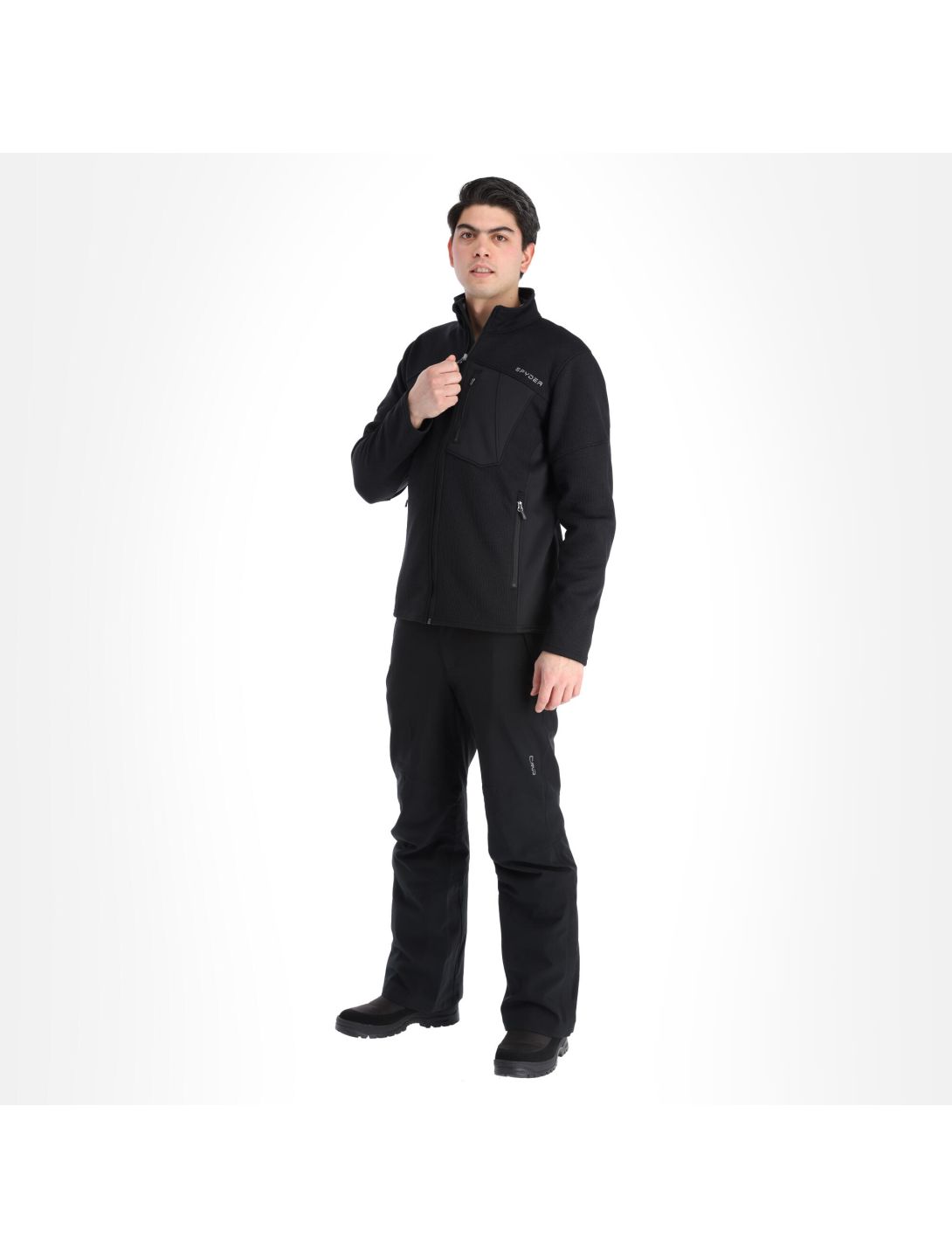 Spyder, Bandit Full Zip gilet uomo nero 