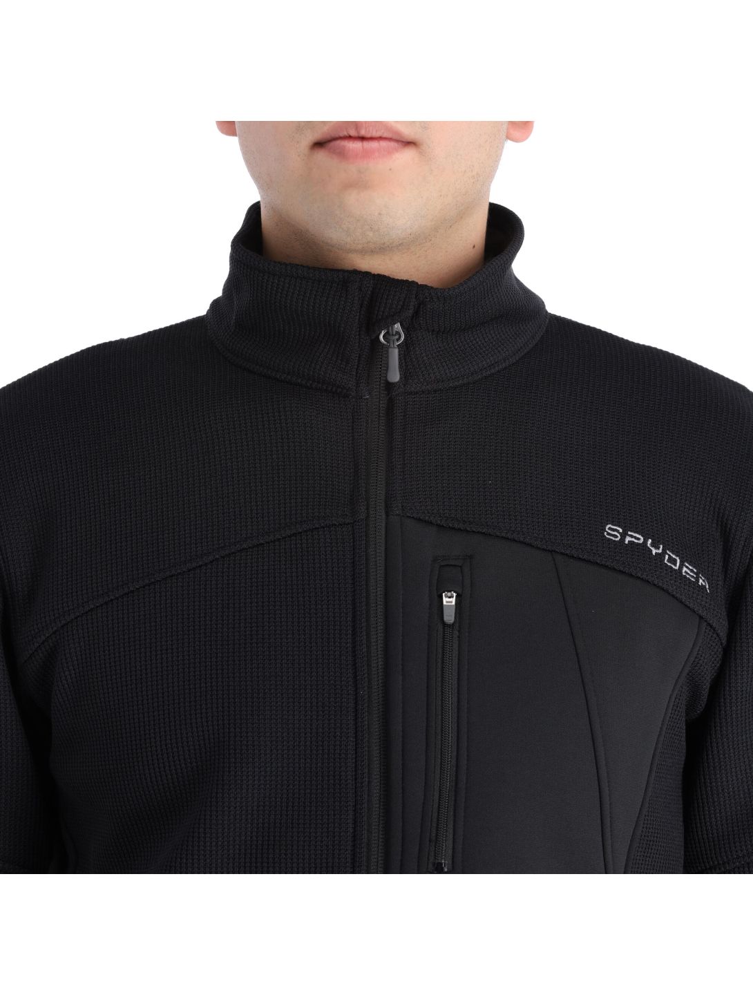 Spyder, Bandit Full Zip gilet uomo nero 