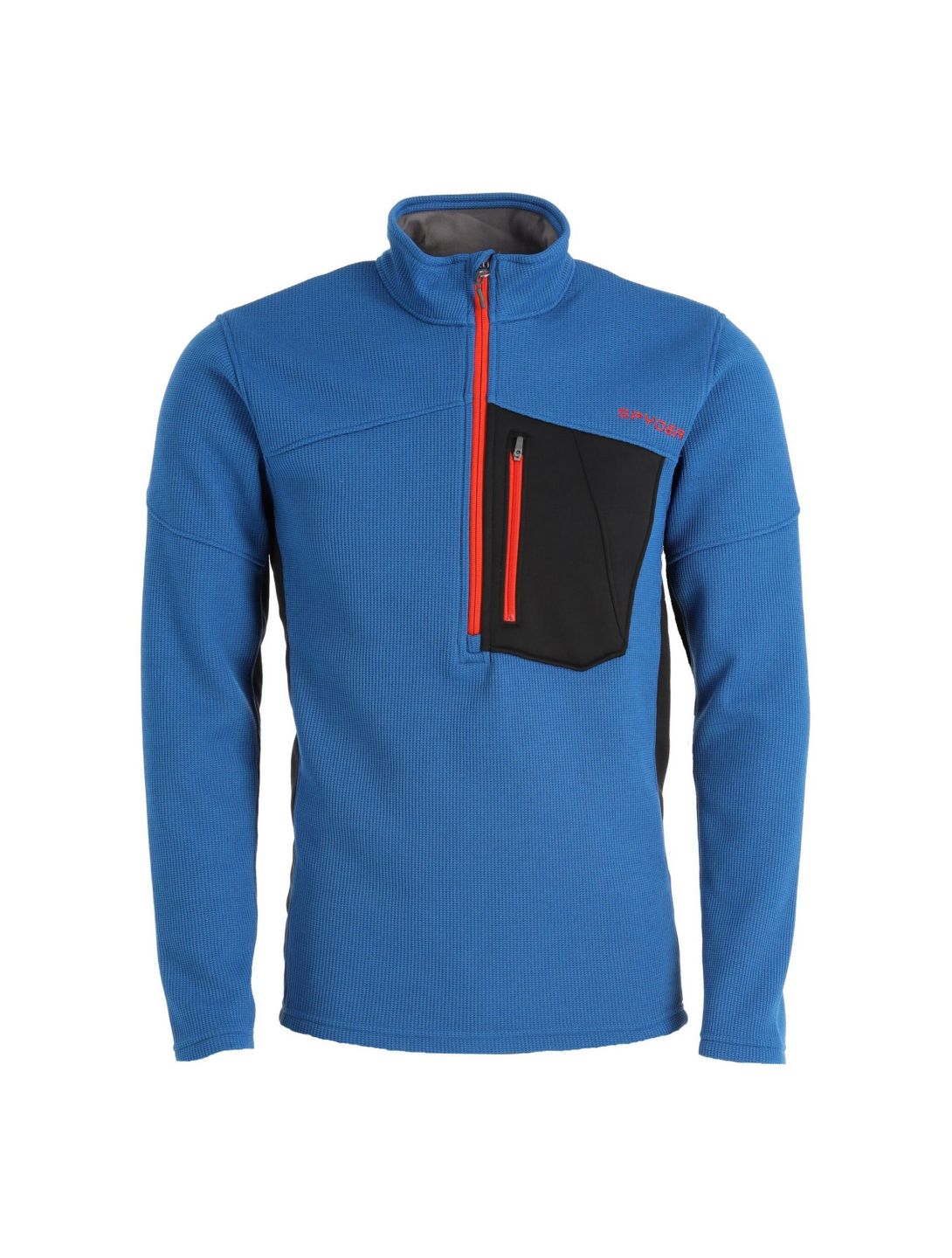 Spyder, Bandit Half Zip felpa uomo blu 