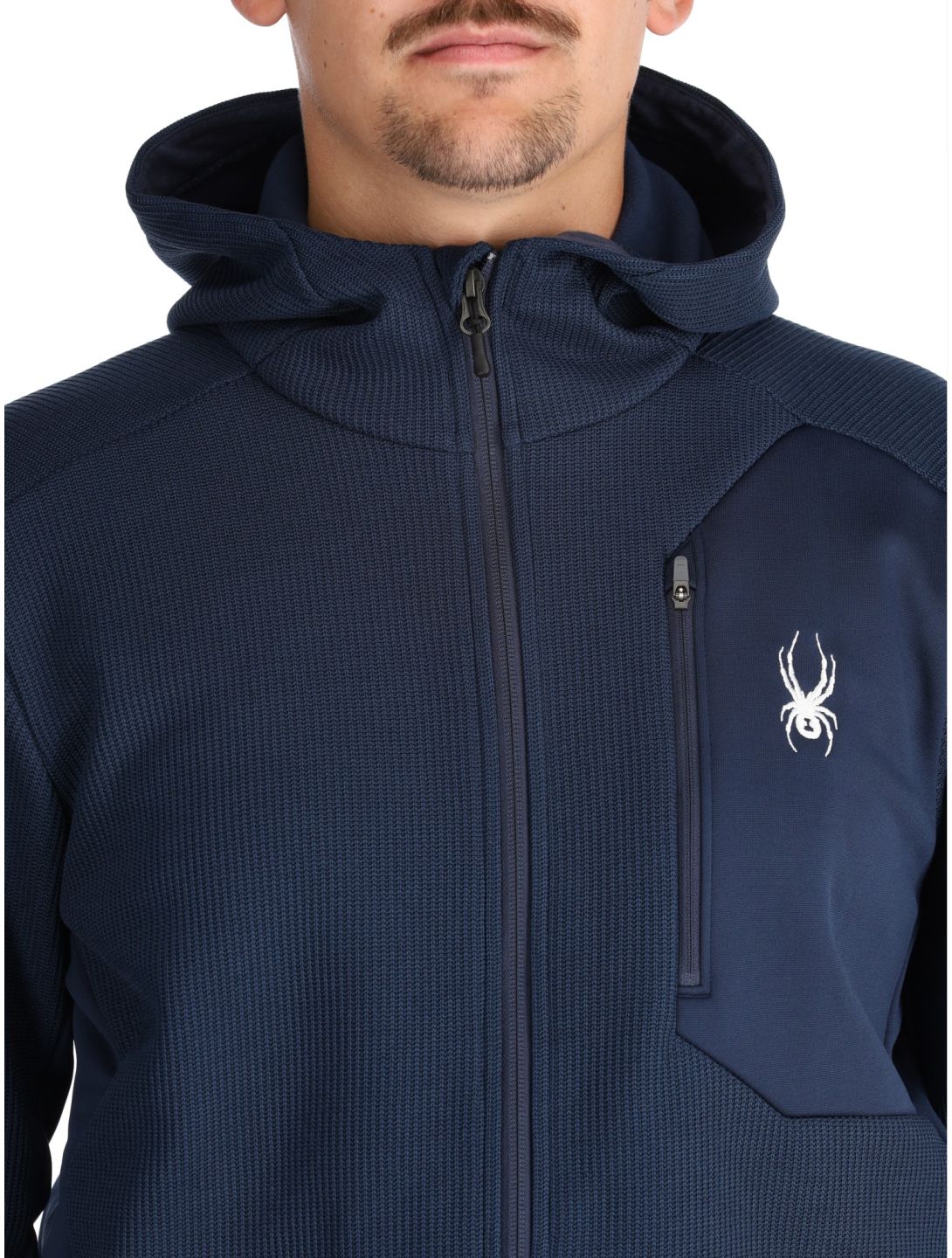 Spyder, Bandit Hooded gilet uomo True Navy blu 