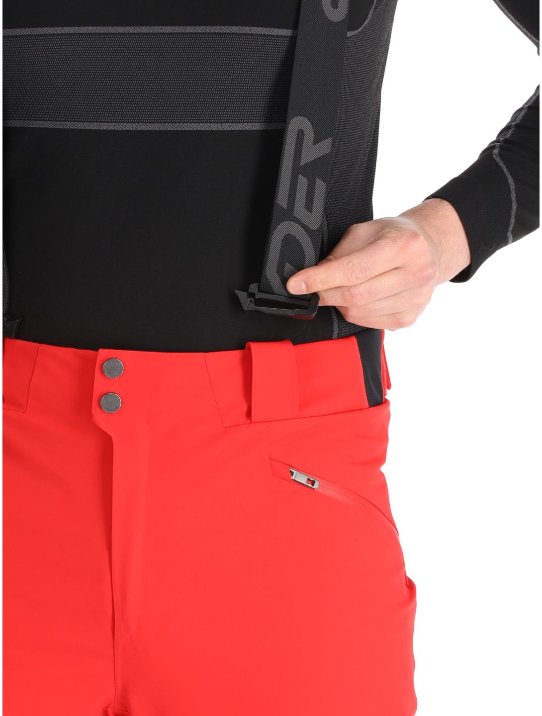 Spyder, Bormio pantaloni da sci uomo Spyder Red rosso 