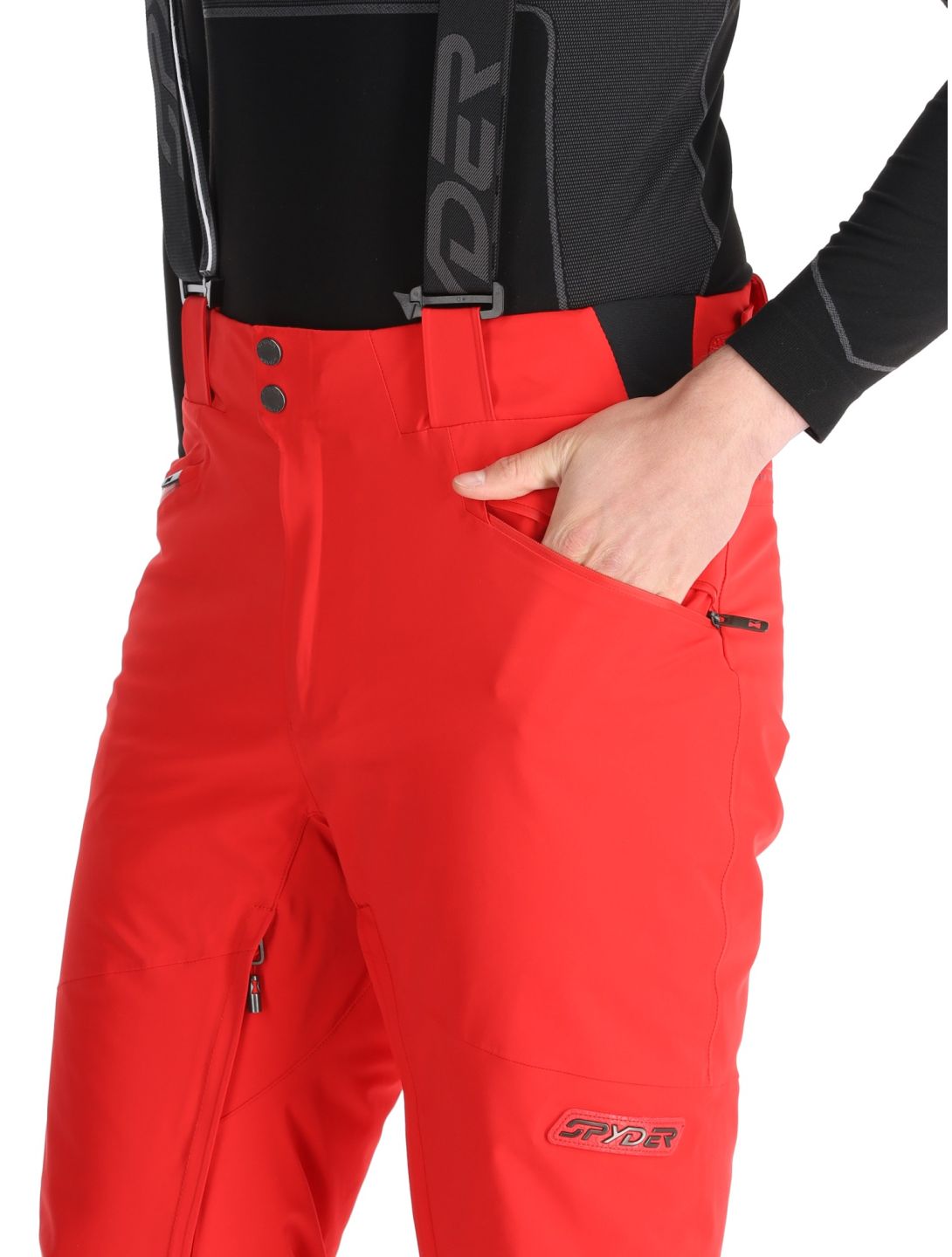 Spyder, Bormio pantaloni da sci uomo Spyder Red rosso 