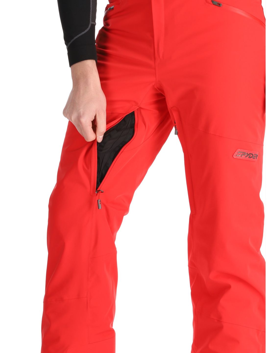 Spyder, Bormio pantaloni da sci uomo Spyder Red rosso 