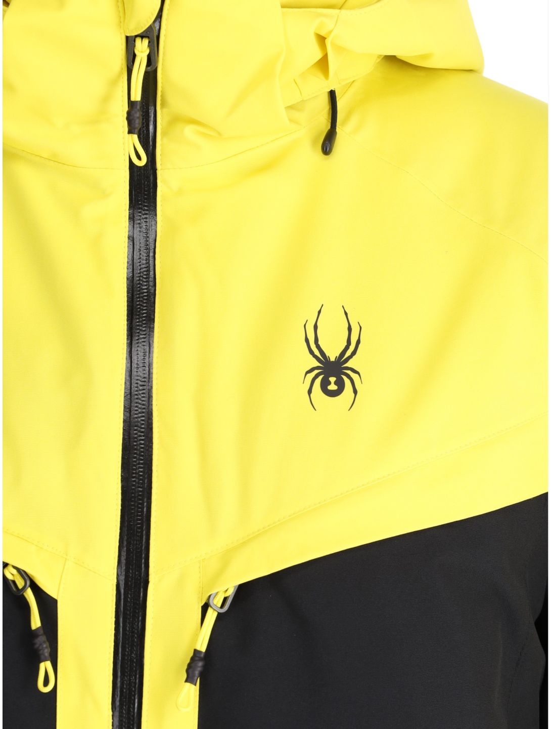 Spyder, Copper giacca sci uomo Acid Yellow giallo, nero 