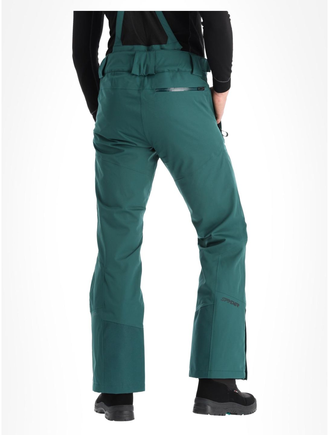 Spyder, Dare pantaloni da sci uomo Cypress Green verde 