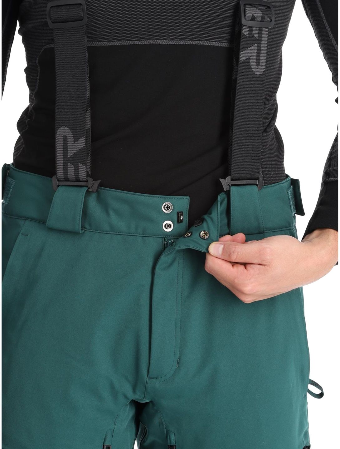 Spyder, Dare pantaloni da sci uomo Cypress Green verde 