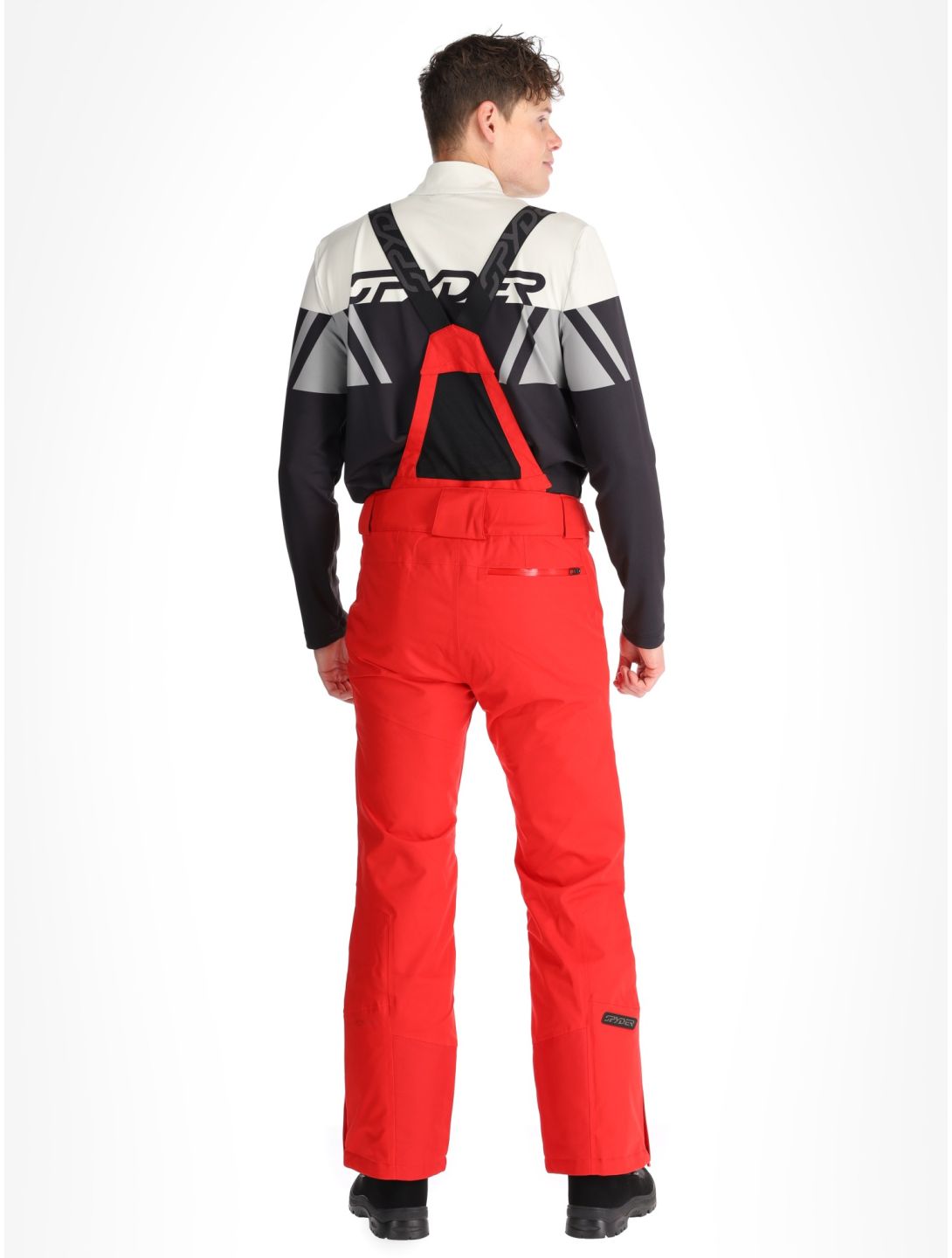 Spyder, Dare pantaloni da sci uomo Spyder Red rosso 