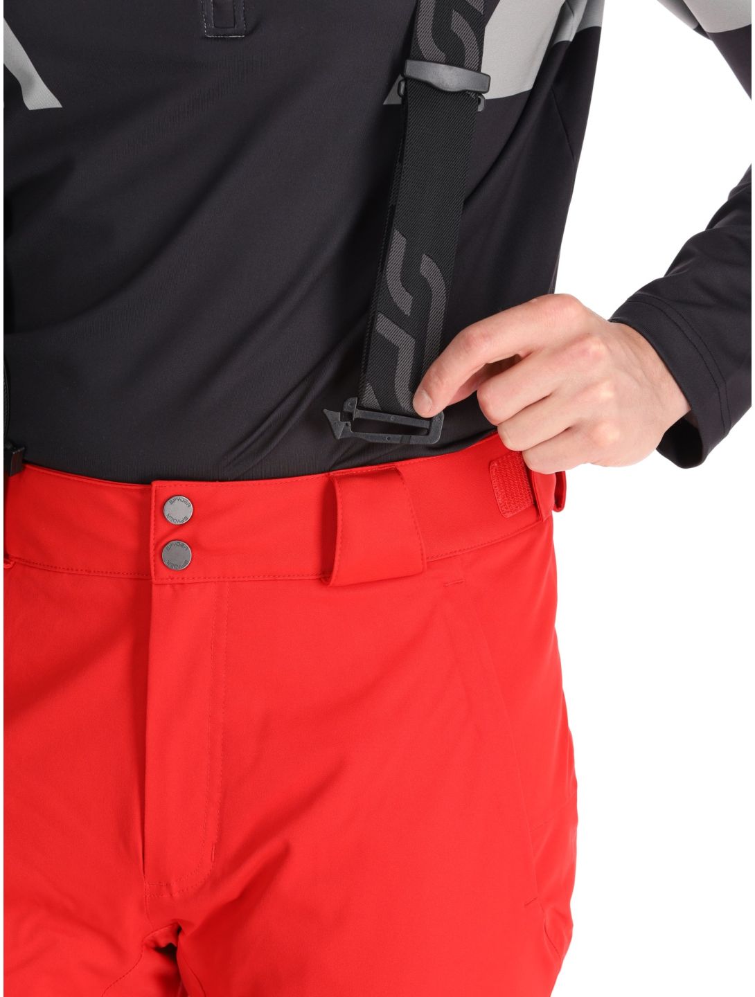 Spyder, Dare pantaloni da sci uomo Spyder Red rosso 