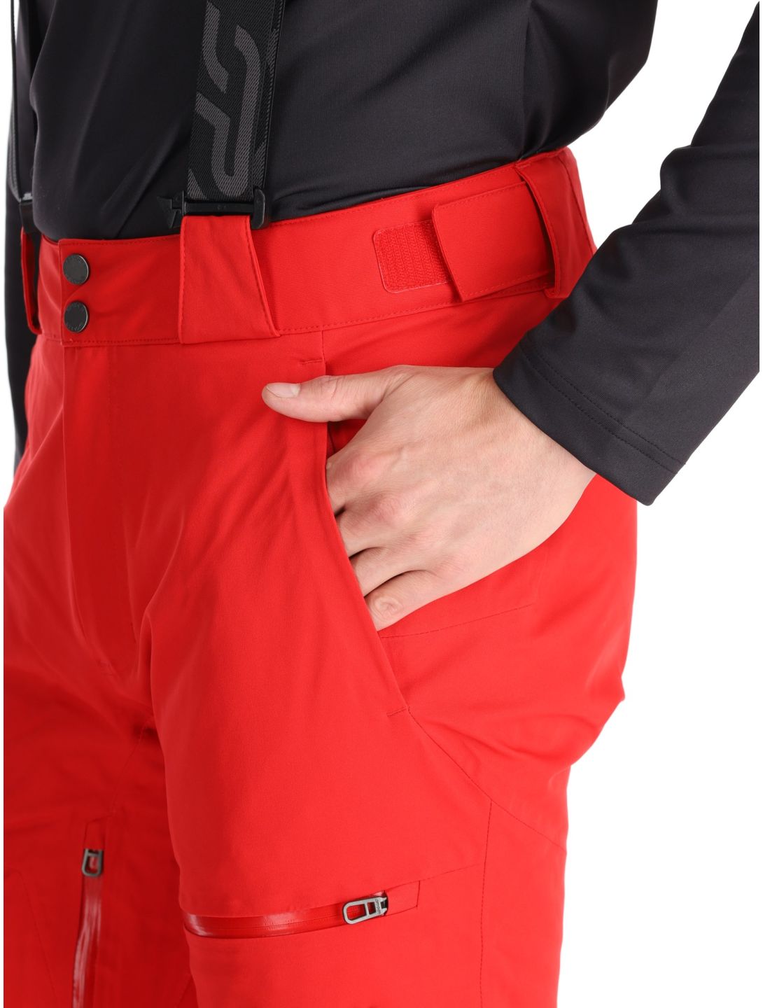 Spyder, Dare pantaloni da sci uomo Spyder Red rosso 