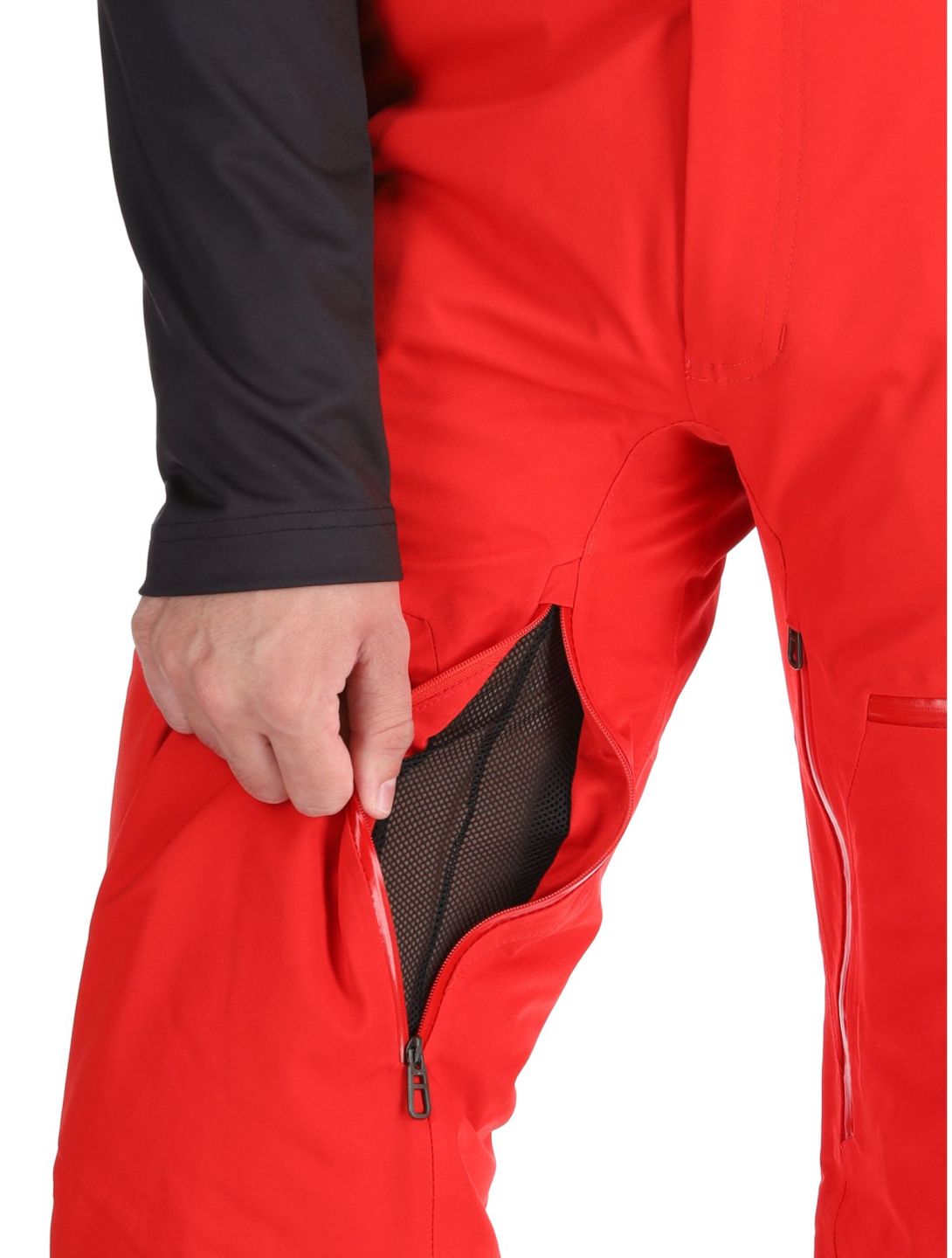 Spyder, Dare pantaloni da sci conformato corto uomo Spyder Red rosso 