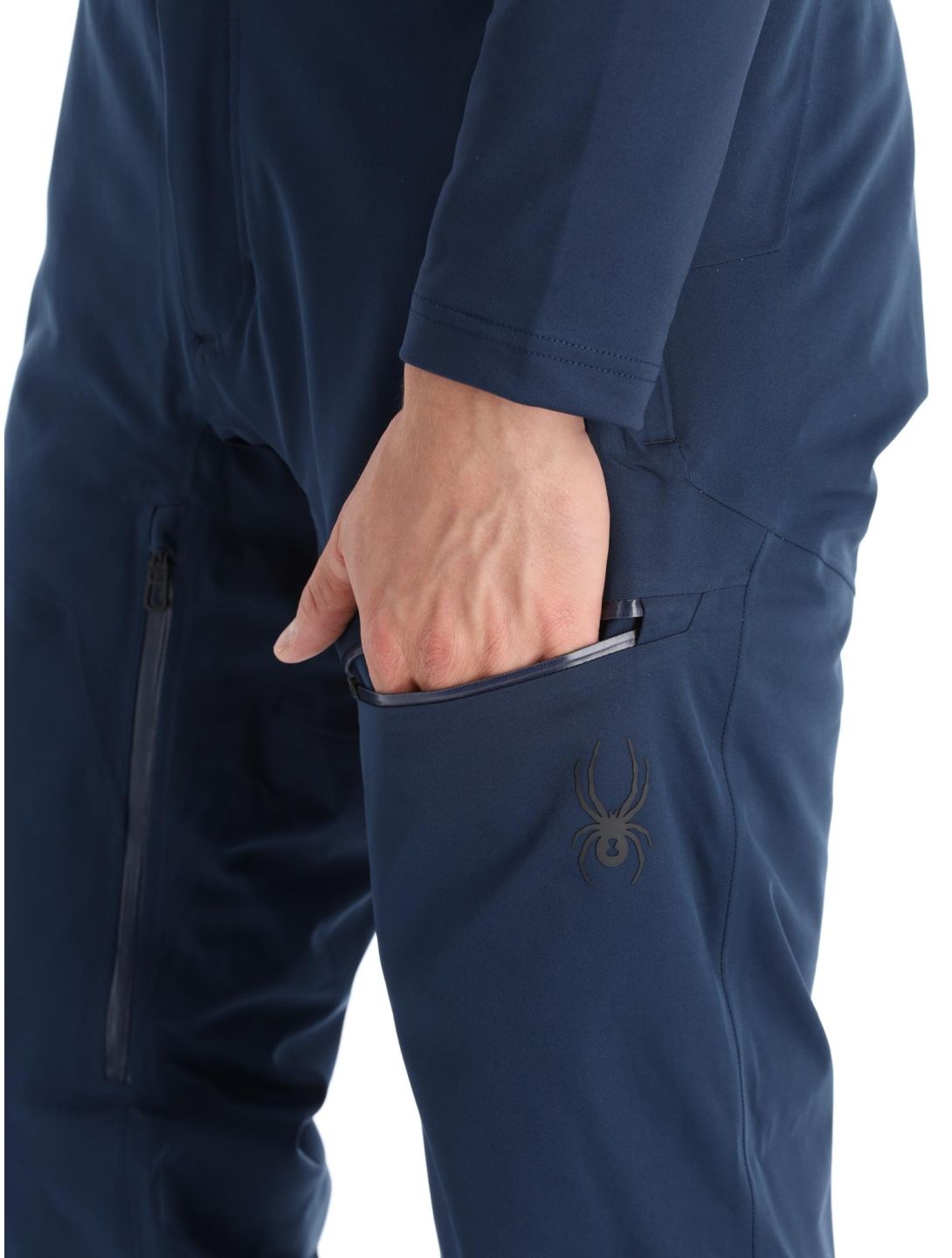 Spyder, Dare pantaloni da sci uomo True Navy blu 