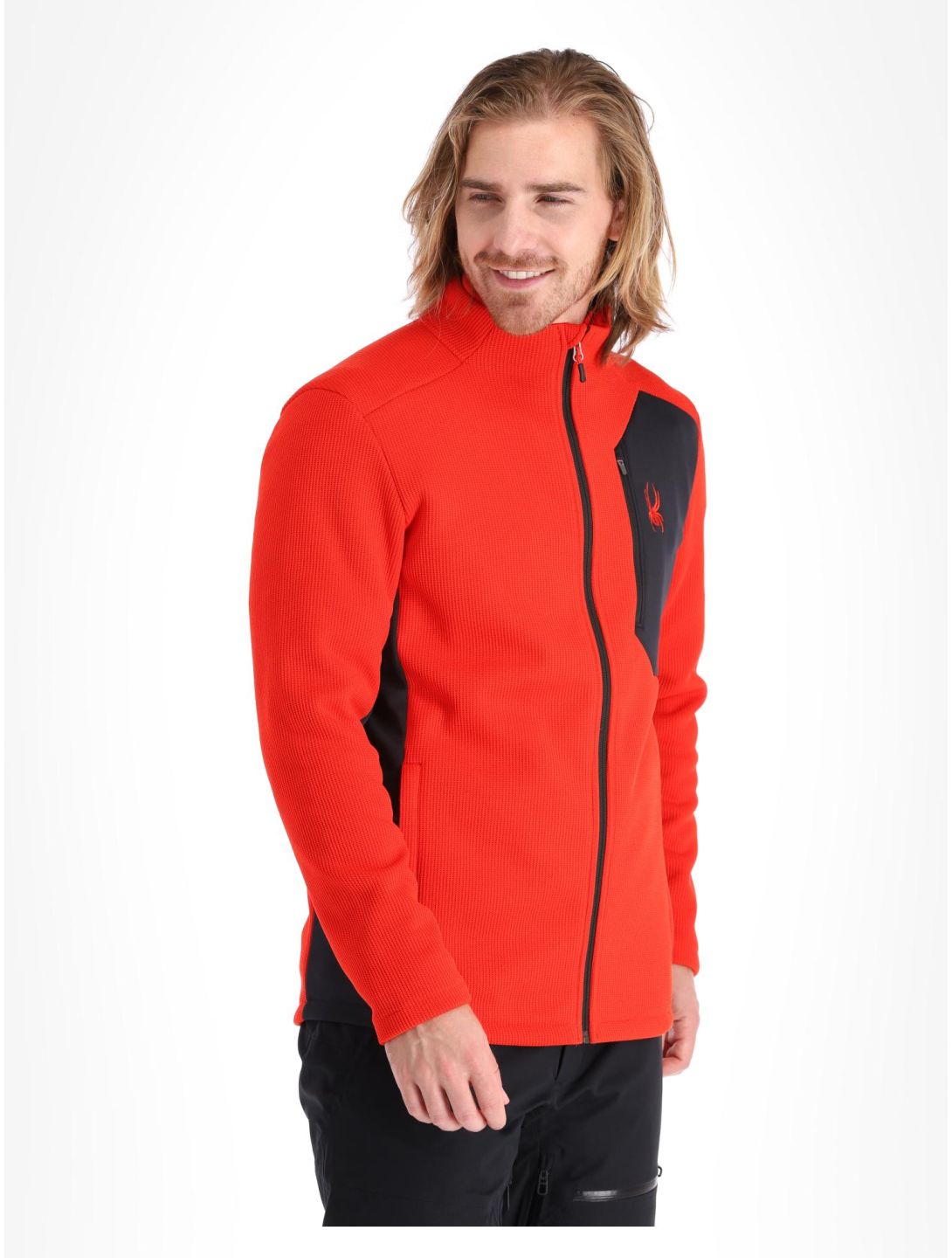 Spyder, Bandit gilet uomo Volcano rosso 