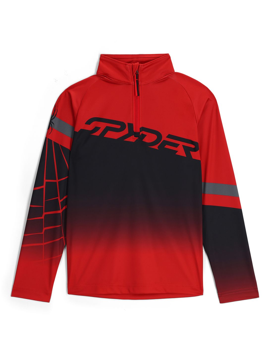 Spyder, Incline 1/2 Zip maglione bambino Spyder Red rosso 